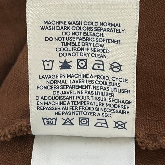 Lands' End Linen Dress 1X Sleeveless Shift Resort Beachy Lagenlook Minimal - Picture 9 of 11